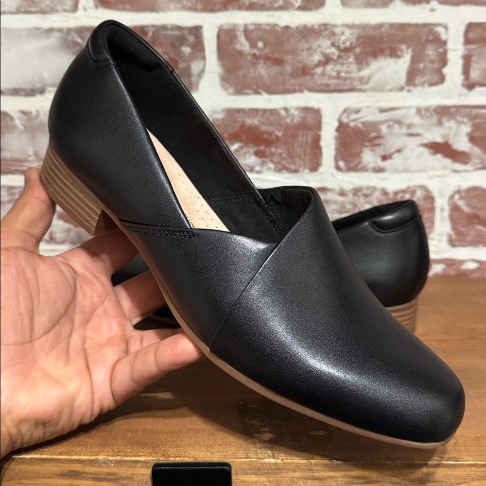 Clarks® Collection Juliet Palm Women's Leather Pumps Sz 10 M